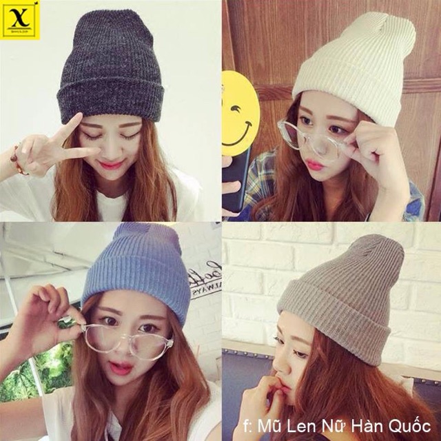 Mũ len beanie Hàn Quốc