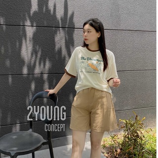 Quần kaki dáng ngố [2YOUNG] Q684 (ảnh thật)