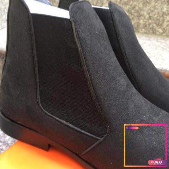 Giày boot NAM❤️FREESHIP❤️Giày Chelsea boot da lộn full HỘP, bảo hành 6 tháng, HÀNG CAO CẤP -o97  -V1