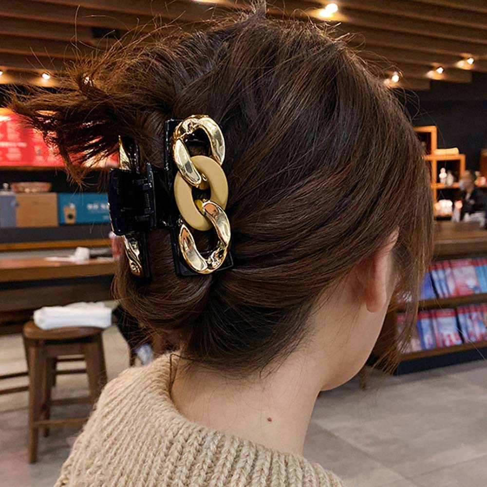 Kẹp Tóc Kim Loại Nhiều Màu Thời Trang Cho Nữ