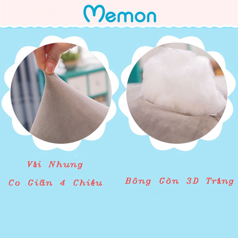 Gấu bông Totoro Biểu Cảm, Shop Memon Cao Cấp