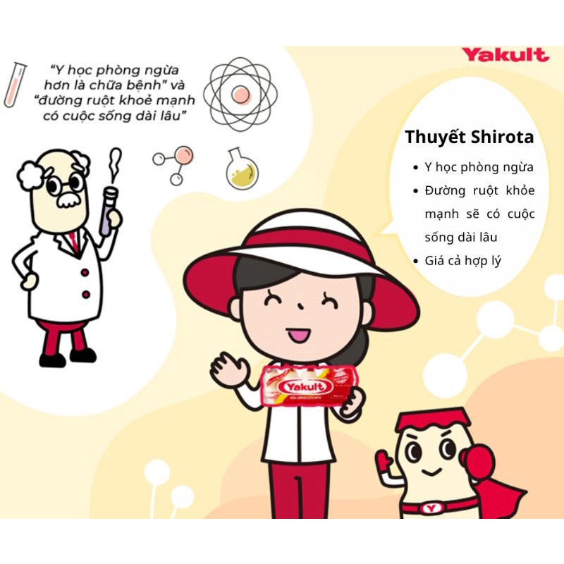 Sữa uống lên men Yakult x 65ml