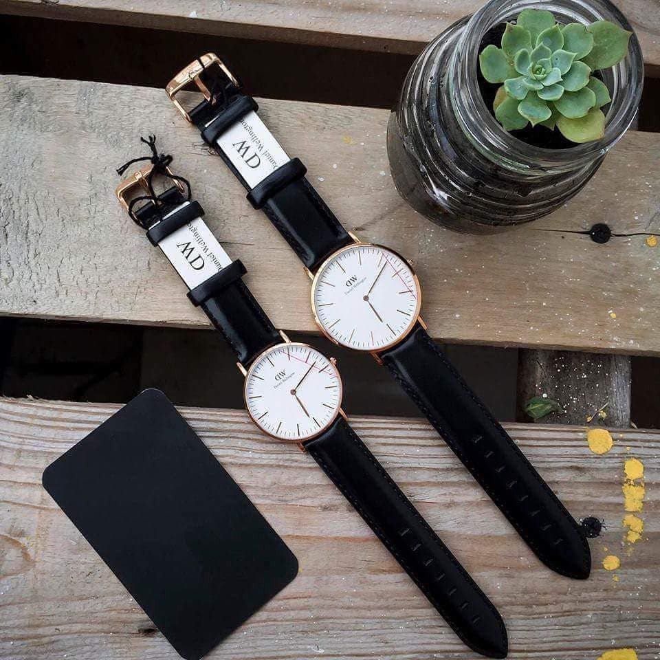 Đồng hồ nam Daniel Wellington Classic Sheffield viền vàng (36-40mm) DW VIỆT NAM