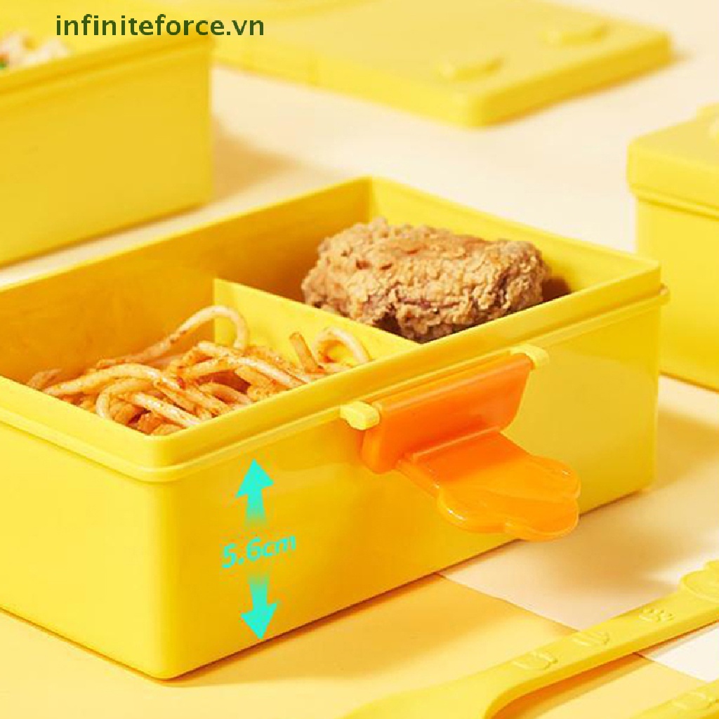 Hộp cơm Hình Vịt Hoạt Hình Dành Cho Trẻ Em