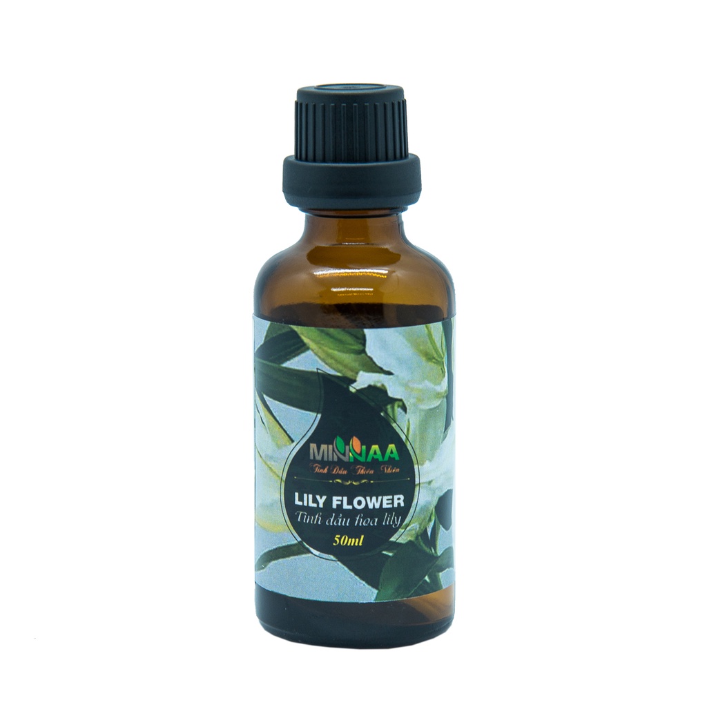 Tinh dầu hoa Lily 50ml, Tinh dầu xông phòng thương hiệu Minnaa nhập khẩu Ấn Độ có kiểm định nguồn gốc