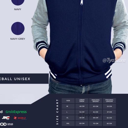 Áo Khoác Bóng Chày Màu Xanh Navy Ash Misty Cho Nam Và Nữ