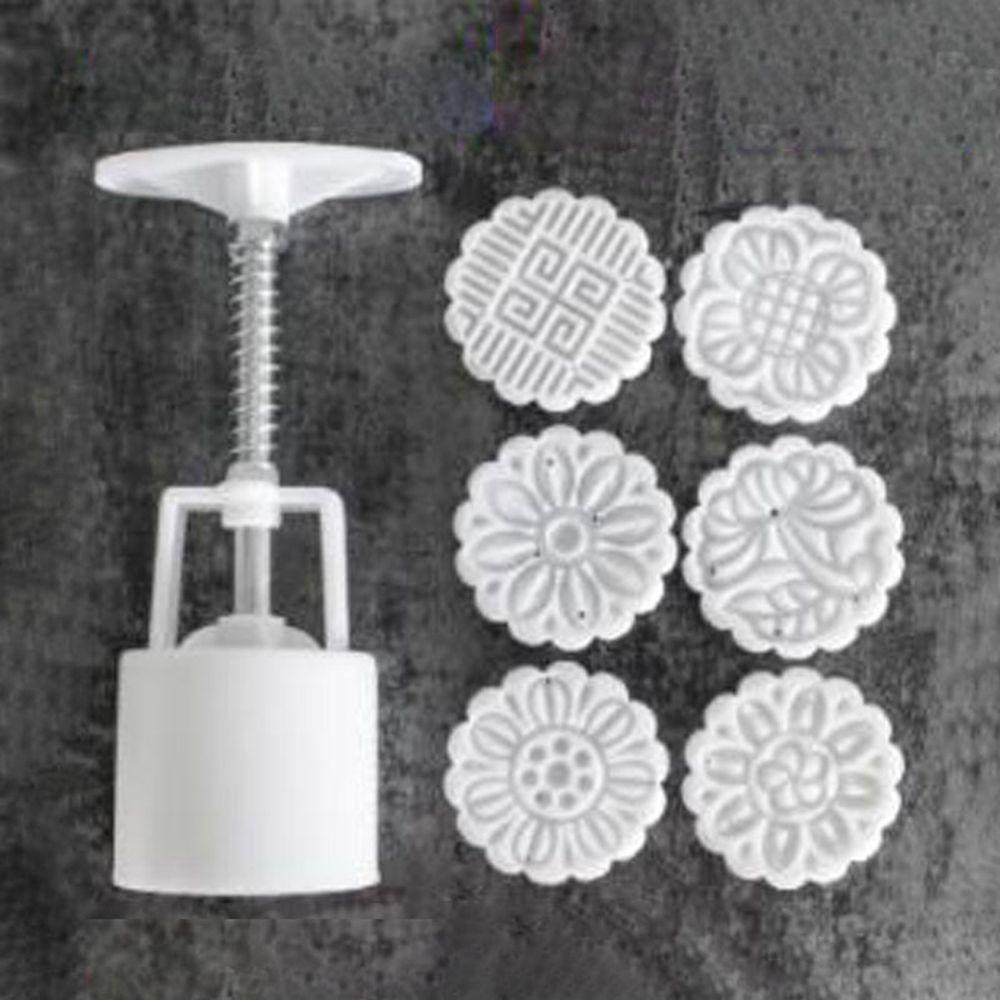 Mfolas Khuôn Làm Bánh Trung Thu / Bánh Trung Thu / Bánh Trung Thu Hình Hoa diy