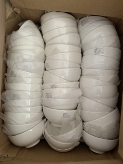 Combo 10 cái chén sứ, men trắng 11cm 50.000đ