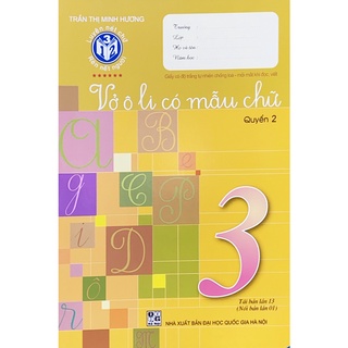 Sách - Vở luyện viết chữ lớp 3 quyển 2