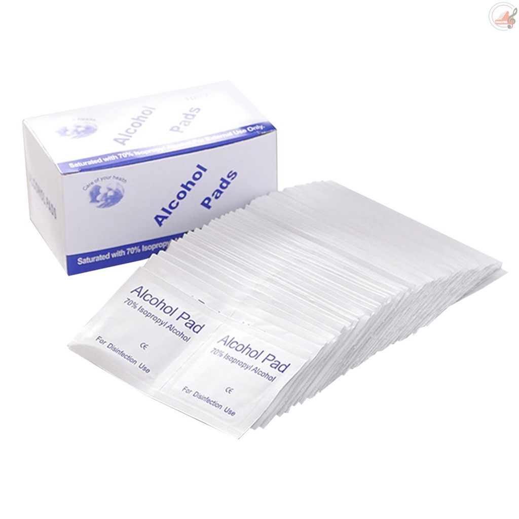 ✍H H✔Set 100 miếng bông lau kính/mắt kính/điện thoại sử dụng một lần