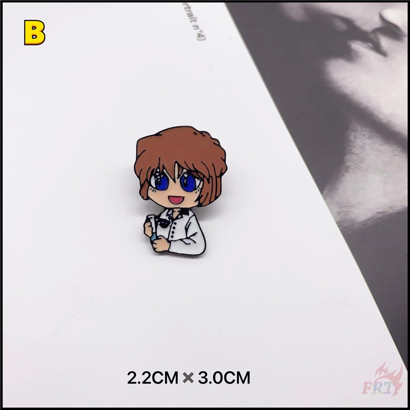 ★ Ghim Cài Áo Hình Thám Tử Conan ★ 1 Huy Hiệu Gài Balo Tráng Men Hình Sherry Anime