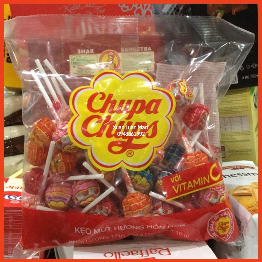 keo mút chupachup gói