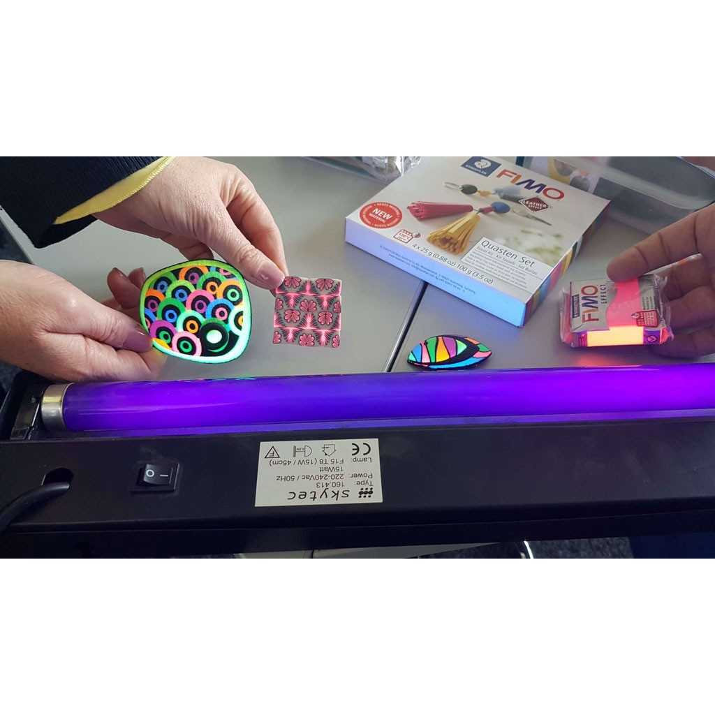 Fimo Polymer Neon Effect - Đất sét phản quảng trời tối (57g)