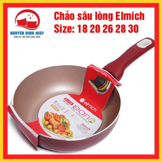 [HOT] Chảo Elmich sâu lòng đáy từ 🥰 Free Ship 🥰 Chảo Elmich sâu lòng đáy từ thương hiệu SEC