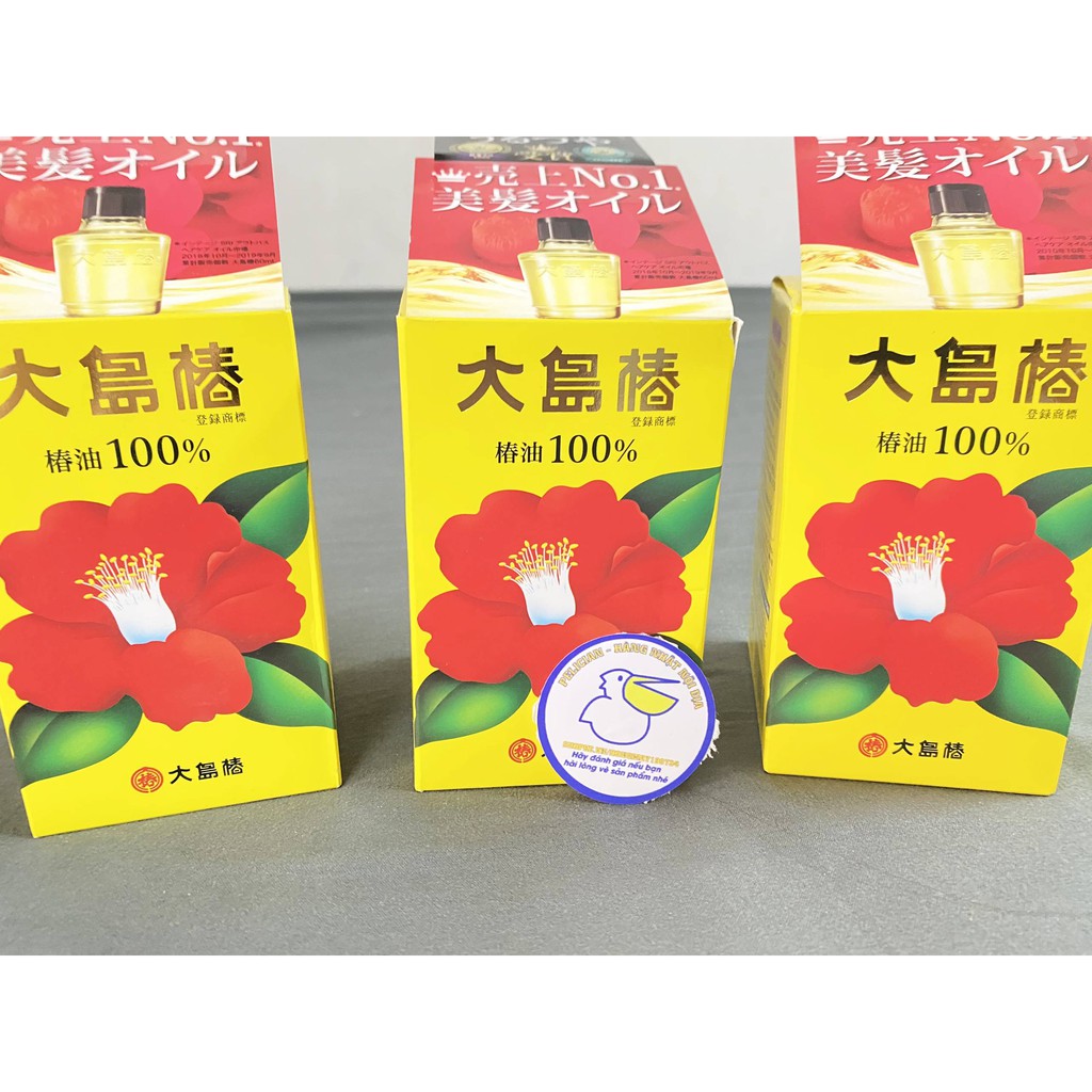 TINH DẦU HOA TRÀ OSHIMA  DƯỠNG DA VÀ DƯỠNG TÓC HÀNG NHẬT NỘI ĐỊA 40ml