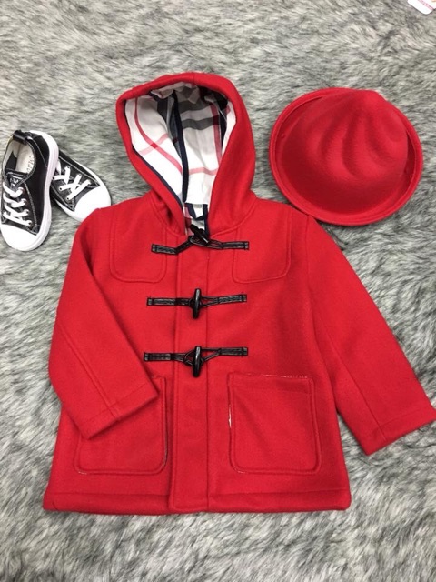 Freeship 99k TQ_Áo khoác dạ khuy sừng Bbr