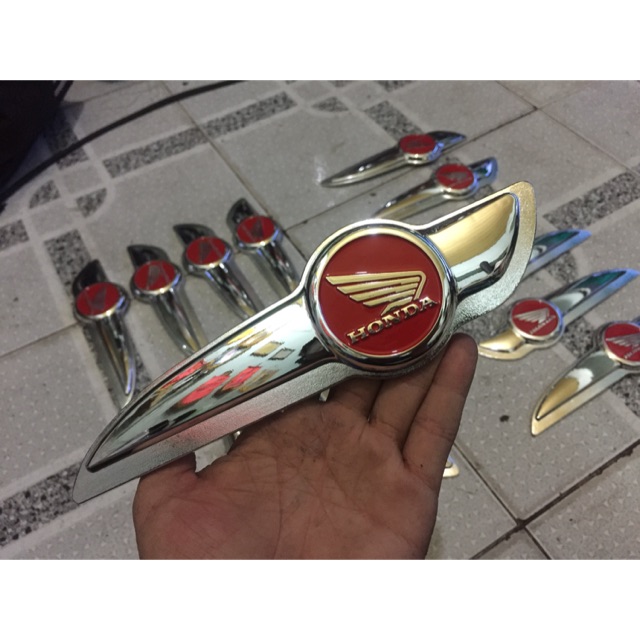 Tem Lưỡi Đao dán Bình Xăng Lớn Honda CD50 CD50s Benly giả zin
