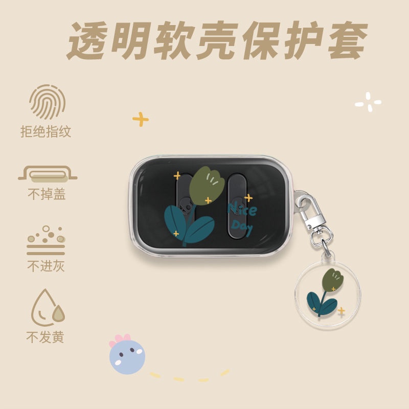 Phù Hợp Vỏ Bảo Vệ Hộp Sạc Tai Nghe Skullcandy Skull Dime Mini: S2DMW-P740 Ốp