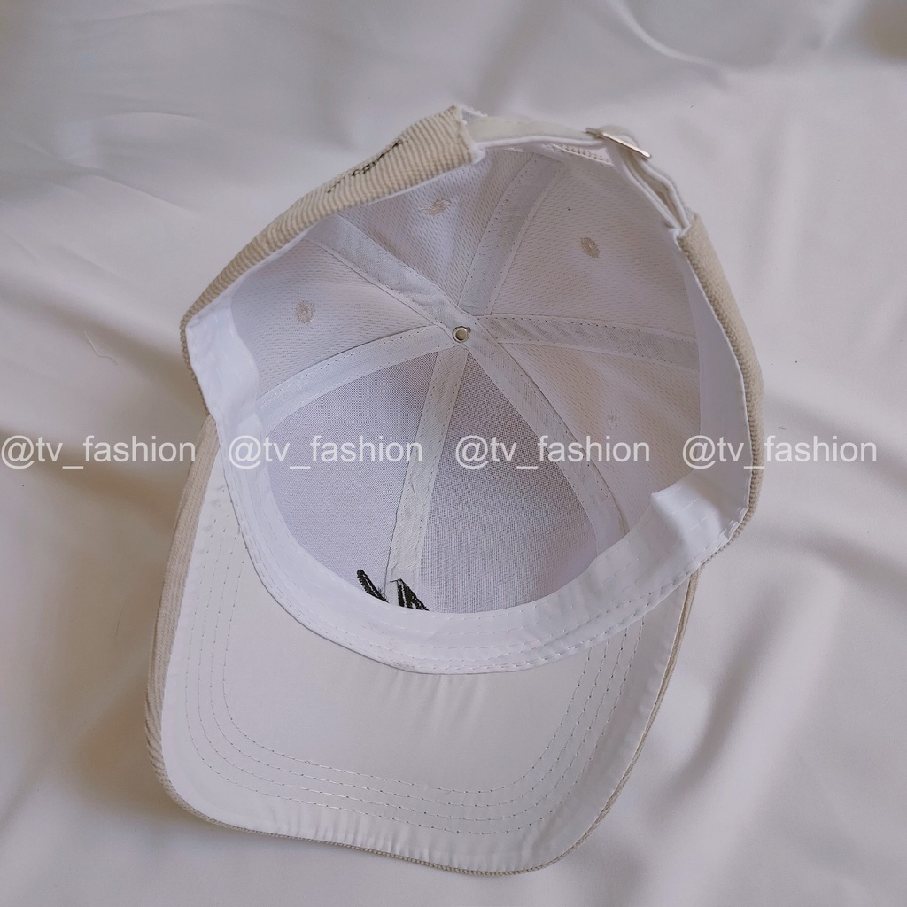 Mũ lưỡi Trai Nam Nữ Thể Thao Chất Vải Nhung Chữ N Nghiêng Ulzzang