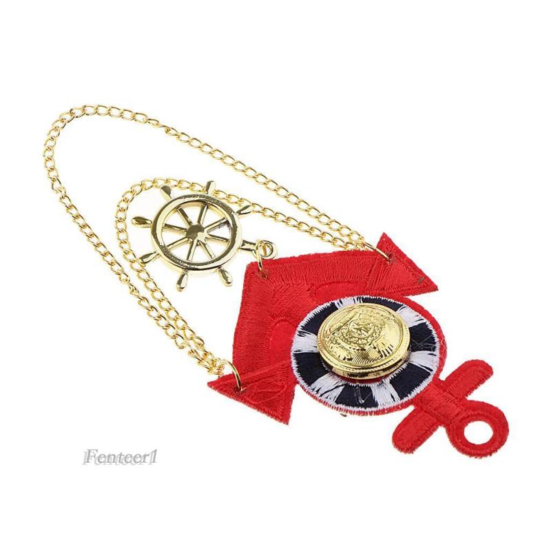 [Fenteer1] Trâm Cài Áo Hóa Trang Phong Cách Vintage Anh Quốc Màu Xanh Dương Thời Trang