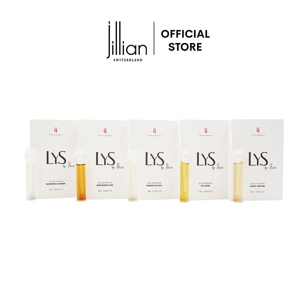 Bộ nước hoa mini LYS by Jillian 5 mùi hương x 2ml