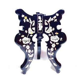 Chò gỗ ba chân đặt dĩa trái cây thờ cúng gỗ mdf cao 30cm,35cm,40cm