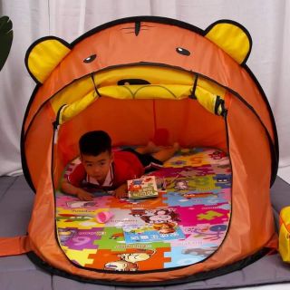 Lều hình thú cho bé vải xịn