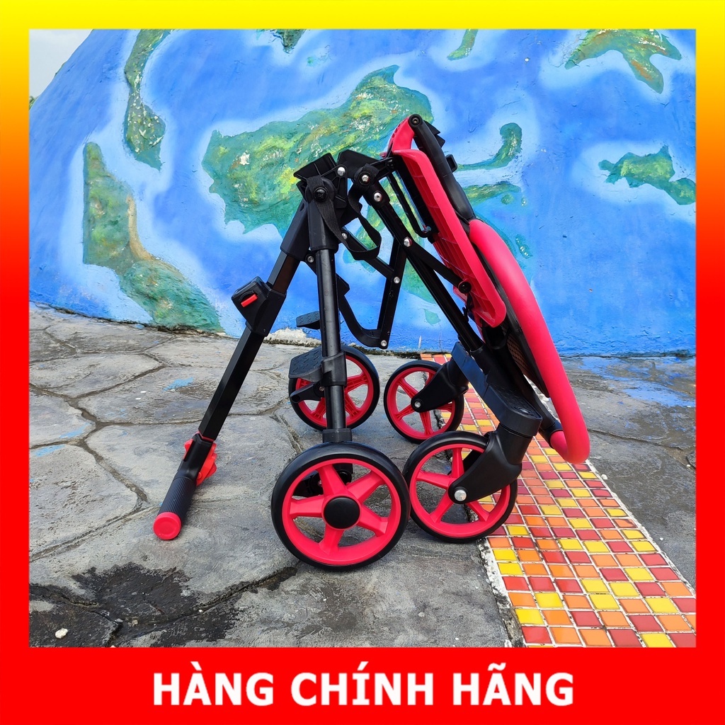 Xe đẩy gấp gọn cho bé Jokey J5, Xe đẩy em bé đi du lịch siêu gọn nhẹ - Bảo Hành 12 tháng