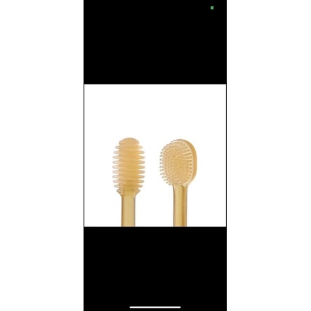 Set bàn chải tưa lưỡi  silicone cao cấp kèm cốc cho bé từ 0-18 tháng