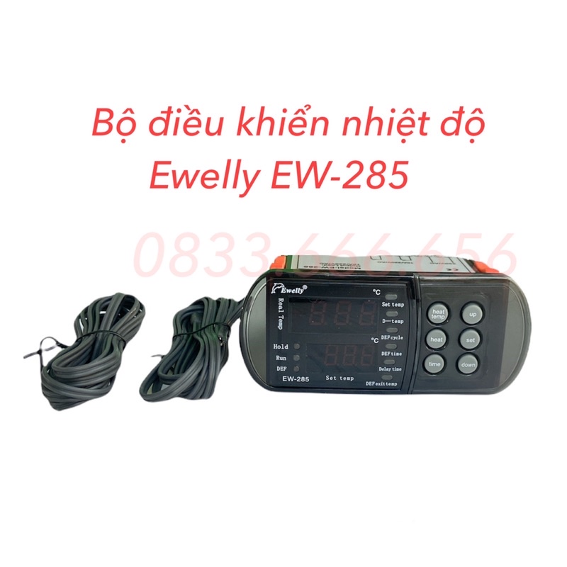 Bộ đồng hồ điều khiển nhệt độ Ewelly EW-285 - Đồng hồ kho lạnh Ewelly EW-285