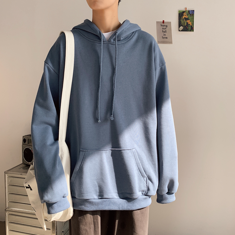 Áo hoodie dáng rộng dài tay in họa tiết hoa cúc thời trang Nhật Bản cỡ M-5XL cho nam | BigBuy360 - bigbuy360.vn