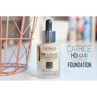 Kem Nền Kiềm Dầu - Catrice HD Liquid Coverage Foundation