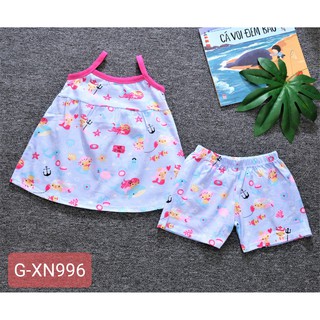 Bộ 2 dây họa tiết bé gái