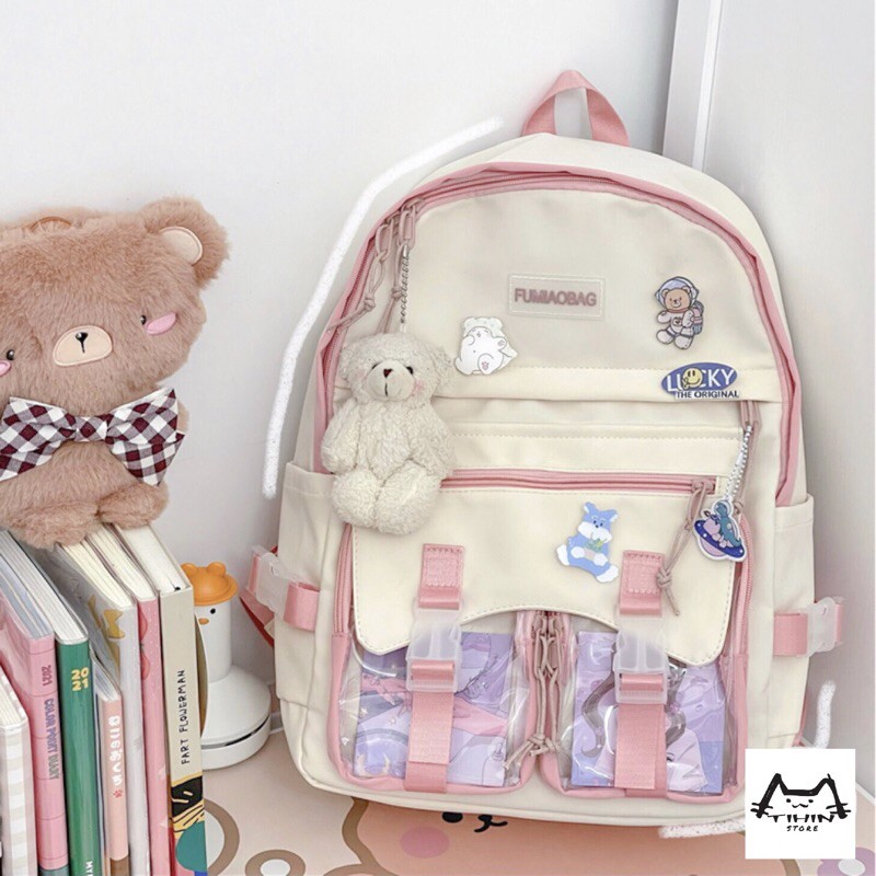 Balo Đi Học Chống Thấm Nước Tihinstore Mã 0221