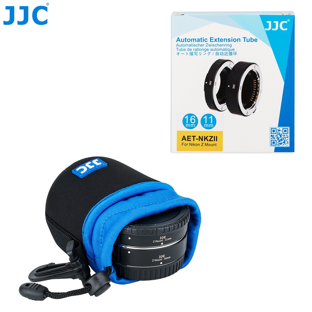 Ống mở rộng chụp cận cảnh lấy nét tự động JJC cho máy ảnh Nikon Zfc/ Z50/ Z5/ Z6/ Z7/ Z6II/ Z7II/ Z9/