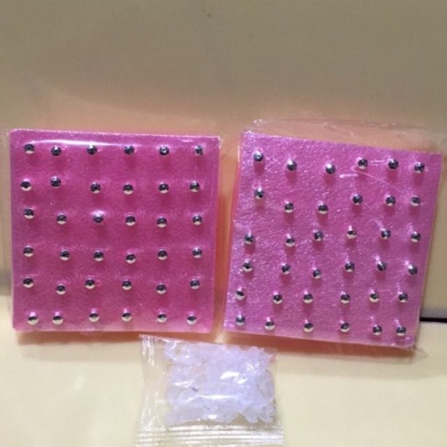 Khuyên bấm lỗ tai,dùng cho dụng cụ bấm lỗ tai vỉ 80 chiếc