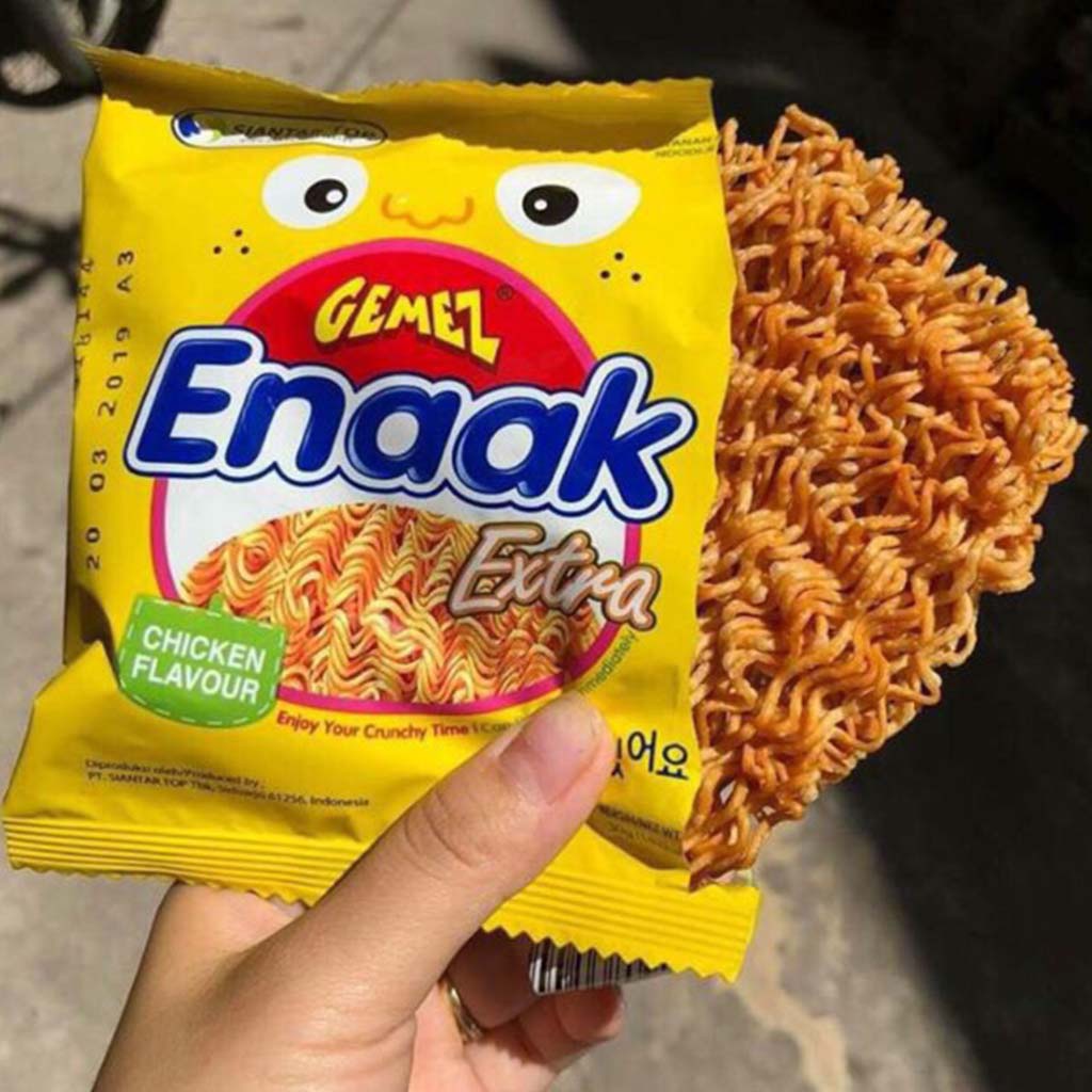 Mì tôm trẻ em Enaak gói nhỏ 30g đồ ăn vặt Hà My