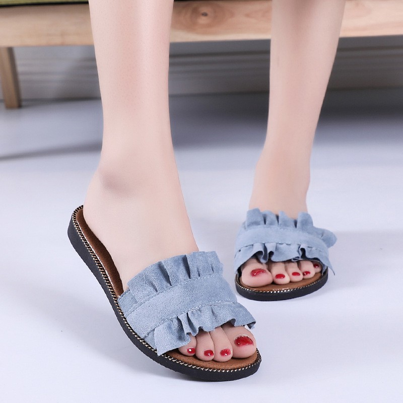 Dép quai ngang chống trượt cho nữ