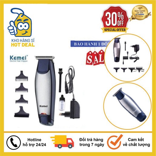 [Hàng Loại 1] Tông Đơ Bấm Viền kemei 5021 Chính Hãng Hàn Quốc, Đã Mài Chuốt Chỉnh Sửa Lưỡi Thợ Chuyên Nghiệp