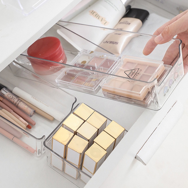 Hộp Đựng Đồ Để Bàn Bằng Acrylic Trong Suốt Nhiều Kích Cỡ Tiện Dụng DIY