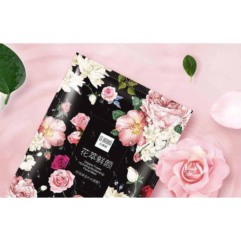 [N157] MẶT NẠ CHỐNG LÃO HÓA CAO CẤP TINH CHẤT HOA HỒNG giúp da tươi trẻ và hồng hào như cánh hoa tươi | Thế Giới Skin Care