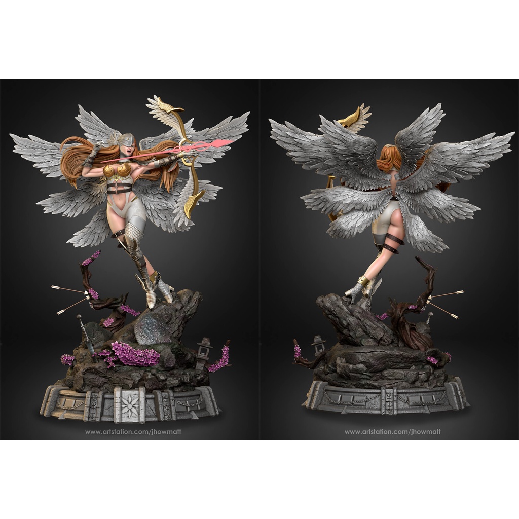 File in 3D Diorama Angewomon - Digimon Adventure