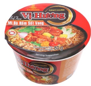 Mì tô Vị Hương Bò hầm sốt vang 80g