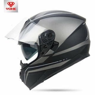 Mũ bảo hiểm YOHE 967 Thiết kế 2 kính . Bảo hành 2 năm