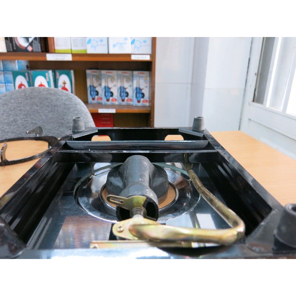Bếp Gas Đơn Kính Hồng Ngoại Kimoto 100GL-HN, Mặt Kính Cường Lực, Siêu Tiết Kiệm Gas, Bảo Hành Chính Hãng 12 Tháng