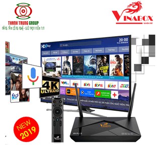 Đầu thu Android tivi box VINABOX X9 Plus Ram 2G