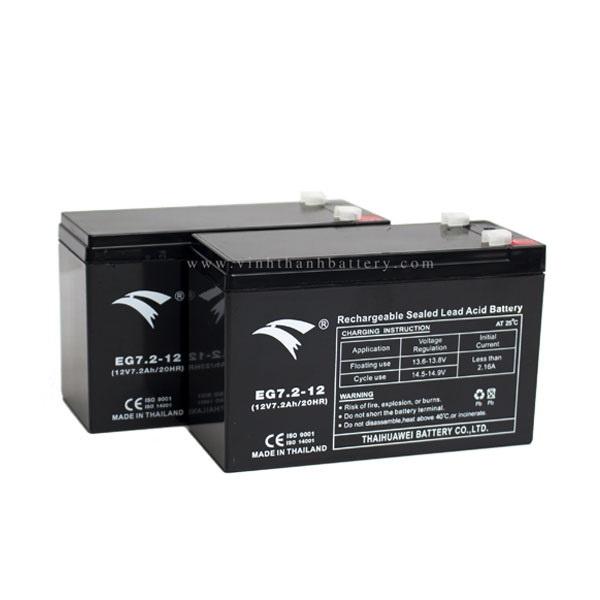 Ắc quy UPS EAGLE EG7.2-12 12V-7.2AH