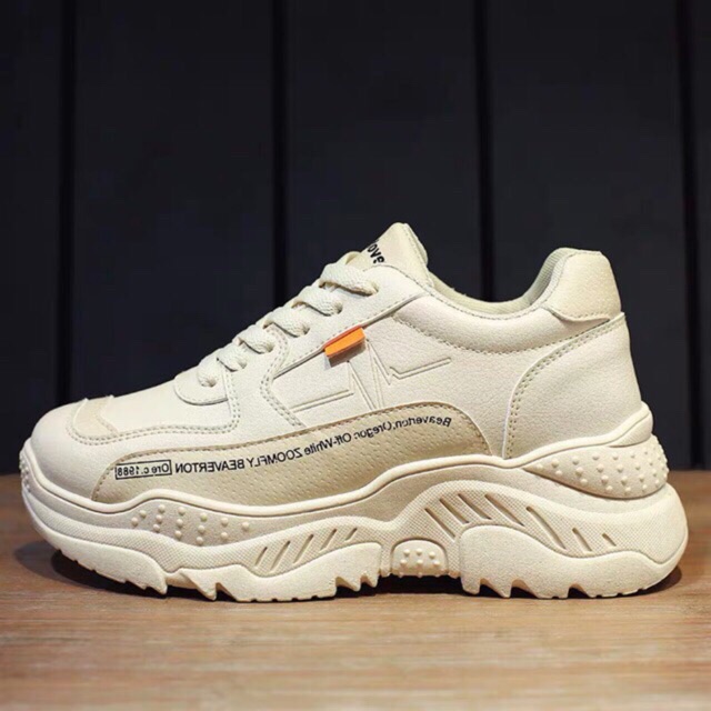 Giày thể thao 1988 da mềm đế cao êm chân