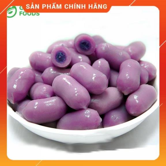 Hoả tốc -  Bánh Gạo Hàn Quốc Tokbokki Nhân Khoai Môn Green Foods 500g