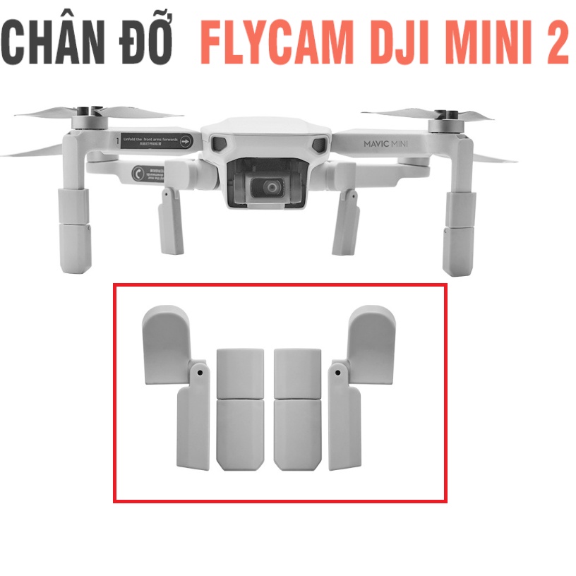 Chân đỡ flycam DJI mini 2 /mini Se bằng nhựa - Phụ kiện flycam
